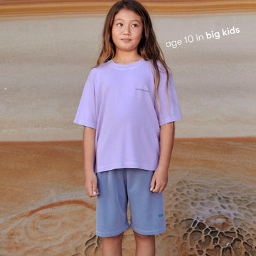 Imperfect Long Short Stone Wash